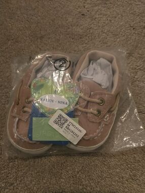 Baby Tan Boat Shoes - Soft Slip-On Walker